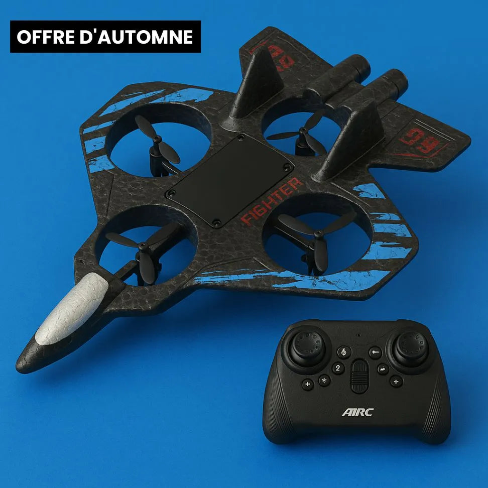 Avion de chasse télécommandé PLASTOPRO™