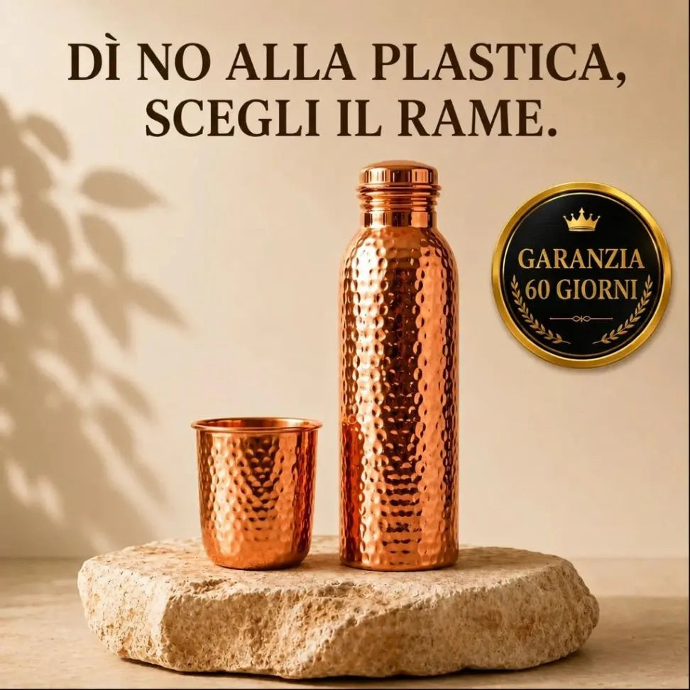 PLASTOPRO™ – Borraccia in Rame | 800ml